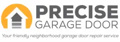 Precise Garage Door logo.